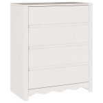 kummut，puhvetkapp ""DRAMMEN"" Valge 76,5x40x91 cm Tootmine Puust CFE976545