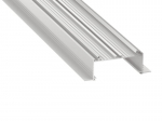 SORGA alumiiniumprofiil LED ribadele - valge - 2m
