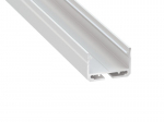 SILEDA alumiiniumprofiil LED ribadele - valge lakitud - 2m