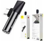 Baseus L41 adapter: Usb-c kuni 3,5 mm minipistikupesa + Usb-c, h&otilde;bedane