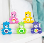 Basic Fun Care Bears Micro pl&uuml;&uuml;sm&auml;nguasjade komplekt 5 tk &ndash; Cheering Bear, Laugh Bear, Lucky Bear, Humming Bear & Harmony Bear, kollektsioneeritav pl&uuml;&uuml;s, kingitus lastele alates 4. eluaastast