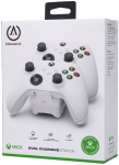 Duo kontrolleri laadija - valge xbox series x|s|one - Powera