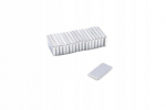 Neod&uuml;&uuml;mmagnet, plaat Mpł 20x10x2 N38, komplekt 10 tk