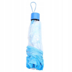 Loov l&auml;bipaistev lilledekoratsiooniga vihmavari, kaitse p&auml;ikese ja vihma eest