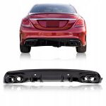 Mercedes c-class w205 2014-2021 tagumine difuusor pdc-ga, stiilikomplekt