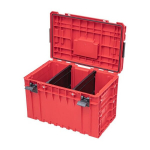 Qbrick System ONE 450 2.0 Vario RED ULTRA HD Kohandatud t&ouml;&ouml;riistakohver, modulaarne organiseerija 585 x 385 x 420 mm 52 l, virnastatav IP66