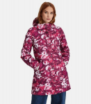 Huppa Naiste kevad-s&uuml;gis parka JANELLE 1, burgundy pattern
