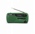 Degen De13 Dsp raadio prepperile Mw / Sw / Fm d&uuml;namo, p&auml;ikeseenergial t&ouml;&ouml;tav