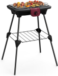 Tefal Luminens Bg90f5 Barbecue Laua elektrigrill 2300w Must, Roostevabast terasest grill - grillid ja Bbq (2300 W, Grill, Elektriline, 680 cm&sup2;, Laua, Rest)