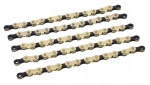 Xlc 10 k&auml;igu kett kuldne must 114 l&uuml;li 1/2 x 11/128 10s Quick l&uuml;liti