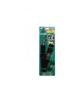 Autokinnitusega jalutusrihm koertele Zolux Car Safety Lead, must, 46-71 cm