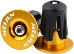 Magt Bicycle Handlebar Ends, Aluminum, 2 pcs. (kuldne)