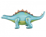 Seisev fooliumist &otilde;hupall, ''stegosaurus'', 238x91x103 cm, pumbaga