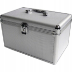 Elegantne kohver, karp, kohver 120 Cd Dvd Bd-r plaadile, h&otilde;bedane