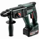 Metabo KH 18 LTX 24 Juhtmeta perforaator 18 V 2,1 J SDS plus + 2x aku 4,0 Ah + laadija + metaBOX