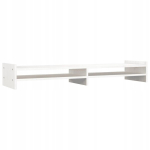 Monitori hoidja Monitori alus, puidust, m&auml;nd, valge, 100x27x15 cm