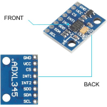3 telje kiirendusm&otilde;&otilde;tur Gy-291 Adxl345 juhtmega Arduino jaoks