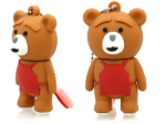 USB pulk Usb m&auml;lupulk 128 gb pruun karu ted muinasjutt