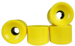 Longboardi rattad Yellow 70 mm Choke -new-