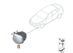 Bmw Valikuline Esitulede Valgustus F07 F10 F11 Originaal 63117494842