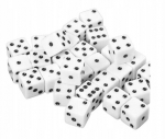 Valge m&auml;ngut&auml;ring 1,5cm, 50 tk. Klassikaline t&auml;ring lauam&auml;ngude jaoks