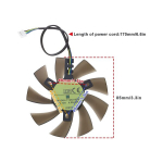 The Lord of the Tools 4 kontaktiga graafikakaardi ventilaator kahe laagritega 0.5a 12v &uuml;hildub Zotac Gtx 1060 3gb/1060 Mini graafikakaardi arvutikomponentidega