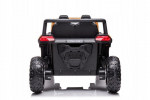Kahekohaline elektriauto UTV Buggy Racing 4x4, must