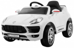 &Uuml;hekohaline laste elektriauto Ramiz Turbo-S, valge