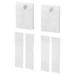 Ikea Alfta isekleepuv konks raamile, komplekt 2 tk konksud