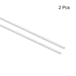 Sourcing map 2 tk 304 metallist aia postid, 2.5 mm x 350 mm metallvardad isetegemise k&auml;sit&ouml;&ouml;, mootorratta, kaunistuse, aia jaoks