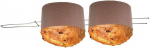 Decora 0064016 spetsiaalne jahutusrest colomba ja panettone jaoks, 62 cm, h&otilde;bedane/must