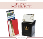 Maggiore Luxury&reg; meeste naiste &otilde;huke alumiiniumist rfid kaitsega radid rahakott m&uuml;ntide v&otilde;tmete hoidja rahat&auml;htedele, punane valge firenze, kaasaegne