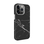 Evelatus Premium silikoon&uuml;mbris Apple iPhone 14 Pro jaoks tr&uuml;kiga Must