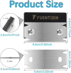 Yuentoen spooniserva l&otilde;ikur 1 asendusnoaga, servade trimmer, puidut&ouml;&ouml;riistad, k&auml;si h&ouml;&ouml;vel, servakandi trimmer, puidupraht puiduserva teibid, trimmer, &uuml;hek&auml;e h&ouml;&ouml;vel pvc abs jaoks