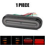 Mootorratta tarvikud LED 12/24V piduritule suunatuli tagumine poritiib Falsh Strobe punane pidurilamp, 1tk piduri tagatuli