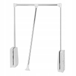 Kapi pantograaf &otilde;lit&otilde;stuk 540-690 mm valge kroom - Am004 Amix