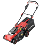 Akutoitega muruniiduk Worcraft 40V 8Ah, 2 aku ja laadijaga