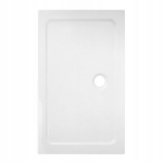 Hydrosan ristk&uuml;likukujuline du&scaron;ialus slim St06c valge 120x100 cm