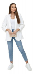 Naiste valge jakk Florita 23827-62780-Universalus, Universaalne