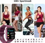 Blackview nutikell meestele ja naistele telefonifunktsiooniga (helista/v&otilde;ta k&otilde;nesid vastu) / s&otilde;numite meeldetuletus, spordikell 100+ spordialaga, fitnessikell, s&uuml;damer&uuml;tmi unemonitor, pedomeeter, nutikas