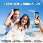 Moman juhtmevaba n&ouml;&ouml;pmikrofon, cp1x(a) 2.4ghz【lightning】 2tx & 1rx juhtmevaba n&ouml;&ouml;pmikrofon ios telefonidele tahvelarvutitele vlog intervjuu tiktok youtube, juhtmevaba n&ouml;&ouml;pmikrofon, iphone