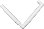 Pofet tikkimisraam, plastikust ruudukujuline raam tikkimisr&otilde;ngas tikkimiseks, n&otilde;elapunkt, ristpistes, siidimaal, tikkimisraam (20.3 x 20.3 cm)