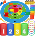 Lubibi &otilde;uem&auml;ngud aiam&auml;ngud lastele t&auml;iskasvanutele, laste s&uuml;nnip&auml;evam&auml;ngud, 4-in-1 laste peo viskem&auml;ngud, kotih&uuml;ppamiskotid, r&otilde;ngaviskem&auml;ngud, liivakotid, medalid, laste s&uuml;nnip&auml;ev