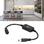 Led heleduse dimmerkontroller, elektroodideta dimmerl&uuml;liti, valguse dimmer, laialdaselt kasutatav j&auml;igale led-ribale valgustustarvikute jaoks