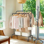 Riidepuu, 52.5x103.5x155 cm, Must, Riidepuu, SONGMICS HSR107B01, 52.5x103.5x155 cm, Must