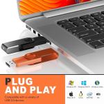 USB pulk Uflatek 10 tk Usb 2.0 m&auml;lupulk 1gb Flash Drive p&ouml;&ouml;rdkorgi disain p&ouml;idla draivid metallist Pendrive punase tule Led indikaatoriga - segav&auml;rvid: oranž/kollane/valge/roheline/taevasinine/punane/roosipunane/must/sinine/lilla koos kaelapaeltega