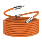 Wlgq Usb C kuni C Pd100w silikoonist kiirlaadimiskaabel, Usb 2.0 480m/s andmekaabel, C-liidesega s&uuml;learvuti laadimiskaabel (oranž 1m)