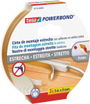 Tesa Powerbond kahepoolne kleeplint, 2 tk. (5m x 9mm)