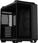 Asus Tuf Gaming Gt502 korpus (karastatud klaas, kahe kambriga korpus, panoraamvaade, esipaneeli kiire usb type-c, t&ouml;&ouml;riistavabad k&uuml;ljepaneelid), must