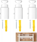 3 vannitoa radiaatori kronsteini, k&auml;ter&auml;tiku soojendi hoidik, k&auml;ter&auml;tiku radiaatori kinnitus, seinale paigaldatav sirgetele ja kaardus k&auml;ter&auml;tiku radiaatoritele